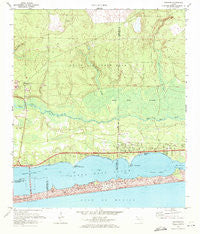 Navarre Florida Historical topographic map, 1:24000 scale, 7.5 X 7.5 Minute, Year 1970
