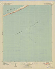 New Inlet Florida Historical topographic map, 1:31680 scale, 7.5 X 7.5 Minute, Year 1950