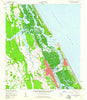 New Smyrna Beach Florida Historical topographic map, 1:24000 scale, 7.5 X 7.5 Minute, Year 1956