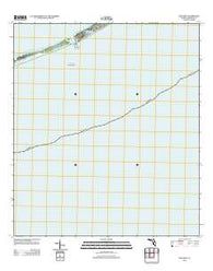 New Inlet Florida Historical topographic map, 1:24000 scale, 7.5 X 7.5 Minute, Year 2012