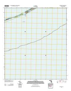 New Inlet Florida Historical topographic map, 1:24000 scale, 7.5 X 7.5 Minute, Year 2012