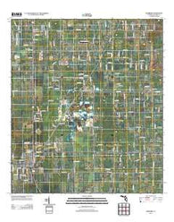 Newberry Florida Historical topographic map, 1:24000 scale, 7.5 X 7.5 Minute, Year 2012