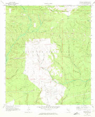 Niceville SE Florida Historical topographic map, 1:24000 scale, 7.5 X 7.5 Minute, Year 1970