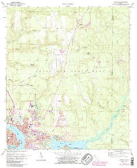 Niceville Florida Historical topographic map, 1:24000 scale, 7.5 X 7.5 Minute, Year 1970
