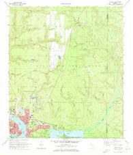 Niceville Florida Historical topographic map, 1:24000 scale, 7.5 X 7.5 Minute, Year 1970