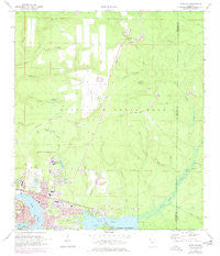 Niceville Florida Historical topographic map, 1:24000 scale, 7.5 X 7.5 Minute, Year 1970