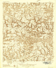 Niceville Florida Historical topographic map, 1:48000 scale, 15 X 15 Minute, Year 1934