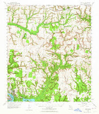 Niceville Florida Historical topographic map, 1:62500 scale, 15 X 15 Minute, Year 1956
