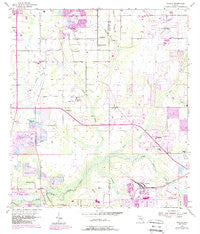 Nichols Florida Historical topographic map, 1:24000 scale, 7.5 X 7.5 Minute, Year 1955