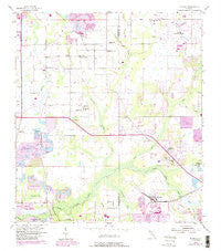 Nichols Florida Historical topographic map, 1:24000 scale, 7.5 X 7.5 Minute, Year 1955