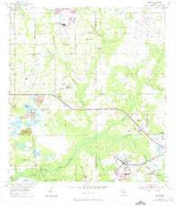Nichols Florida Historical topographic map, 1:24000 scale, 7.5 X 7.5 Minute, Year 1955