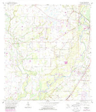 Nocatee Florida Historical topographic map, 1:24000 scale, 7.5 X 7.5 Minute, Year 1956