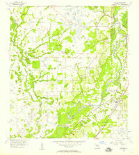 Nocatee Florida Historical topographic map, 1:24000 scale, 7.5 X 7.5 Minute, Year 1956