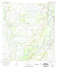 Nocatee Florida Historical topographic map, 1:24000 scale, 7.5 X 7.5 Minute, Year 1956