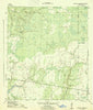 North Of Allanton Florida Historical topographic map, 1:31680 scale, 7.5 X 7.5 Minute, Year 1945