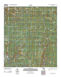North of Allanton Florida Historical topographic map, 1:24000 scale, 7.5 X 7.5 Minute, Year 2012