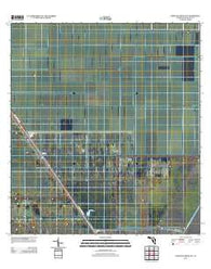 North of Deem City Florida Historical topographic map, 1:24000 scale, 7.5 X 7.5 Minute, Year 2012