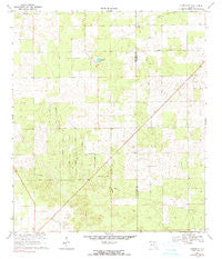 O'Brien SE Florida Historical topographic map, 1:24000 scale, 7.5 X 7.5 Minute, Year 1969