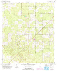 O'Brien SE Florida Historical topographic map, 1:24000 scale, 7.5 X 7.5 Minute, Year 1969