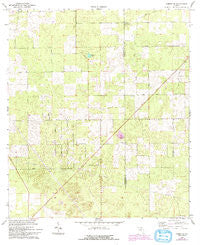 O'Brien SE Florida Historical topographic map, 1:24000 scale, 7.5 X 7.5 Minute, Year 1969