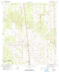 O'Brien Florida Historical topographic map, 1:24000 scale, 7.5 X 7.5 Minute, Year 1969