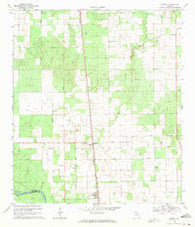 O'Brien Florida Historical topographic map, 1:24000 scale, 7.5 X 7.5 Minute, Year 1969