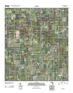O'Brien Florida Historical topographic map, 1:24000 scale, 7.5 X 7.5 Minute, Year 2012