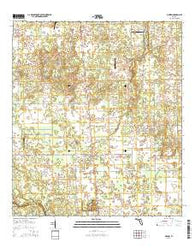 O'Brien Florida Current topographic map, 1:24000 scale, 7.5 X 7.5 Minute, Year 2015