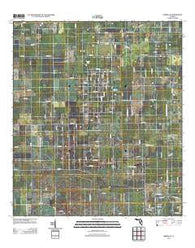 O'Brien SE Florida Historical topographic map, 1:24000 scale, 7.5 X 7.5 Minute, Year 2012