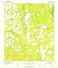 Oakdale Florida Historical topographic map, 1:24000 scale, 7.5 X 7.5 Minute, Year 1952