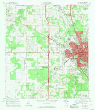 Ocala West Florida Historical topographic map, 1:24000 scale, 7.5 X 7.5 Minute, Year 1968