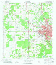 Ocala West Florida Historical topographic map, 1:24000 scale, 7.5 X 7.5 Minute, Year 1968