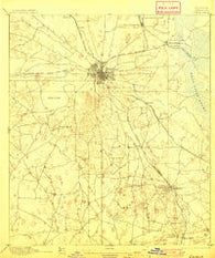 Ocala Florida Historical topographic map, 1:62500 scale, 15 X 15 Minute, Year 1895