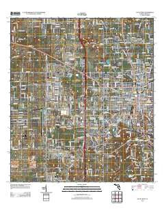 Ocala West Florida Historical topographic map, 1:24000 scale, 7.5 X 7.5 Minute, Year 2012