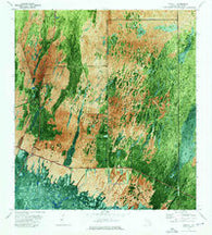 Ochopee Florida Historical topographic map, 1:24000 scale, 7.5 X 7.5 Minute, Year 1972