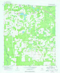 Octahatchee Florida Historical topographic map, 1:24000 scale, 7.5 X 7.5 Minute, Year 1956