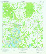 Odessa Florida Historical topographic map, 1:24000 scale, 7.5 X 7.5 Minute, Year 1974