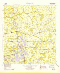 Odessa Florida Historical topographic map, 1:31680 scale, 7.5 X 7.5 Minute, Year 1944