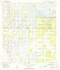 Okeechobee 1 NE Florida Historical topographic map, 1:24000 scale, 7.5 X 7.5 Minute, Year 1953