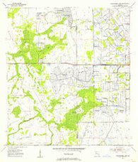 Okeechobee 1 NW Florida Historical topographic map, 1:24000 scale, 7.5 X 7.5 Minute, Year 1953