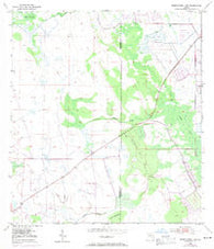 Okeechobee 1 SW Florida Historical topographic map, 1:24000 scale, 7.5 X 7.5 Minute, Year 1953