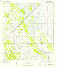 Okeechobee 4 NE Florida Historical topographic map, 1:24000 scale, 7.5 X 7.5 Minute, Year 1953