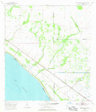 Okeechobee 4 NW Florida Historical topographic map, 1:24000 scale, 7.5 X 7.5 Minute, Year 1953