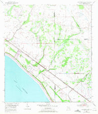 Okeechobee 4 NW Florida Historical topographic map, 1:24000 scale, 7.5 X 7.5 Minute, Year 1953