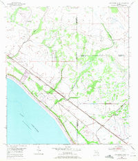 Okeechobee 4 NW Florida Historical topographic map, 1:24000 scale, 7.5 X 7.5 Minute, Year 1953