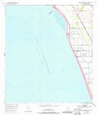 Okeechobee 4 SW Florida Historical topographic map, 1:24000 scale, 7.5 X 7.5 Minute, Year 1953