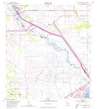 Okeechobee NW Florida Historical topographic map, 1:24000 scale, 7.5 X 7.5 Minute, Year 1952