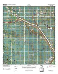 Okeechobee NW Florida Historical topographic map, 1:24000 scale, 7.5 X 7.5 Minute, Year 2012