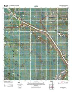 Okeechobee NW Florida Historical topographic map, 1:24000 scale, 7.5 X 7.5 Minute, Year 2012