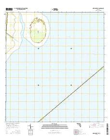 Okeechobee SE Florida Current topographic map, 1:24000 scale, 7.5 X 7.5 Minute, Year 2015
